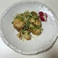 いちご～'s cooksnap of when they made 崩れてもOK！タラと水菜のオイスター炒め.