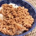 CASAmisa's cooksnap of when they made ダシダで作る簡単ひき肉そぼろ.