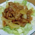55才のおじさん's cooksnap of when they made 玉ねぎたっぷりヤンニョムポーク。#時短.