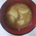 ツァディ's cooksnap of when they made いりことじゃがいもの味噌汁.