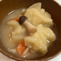 ママ25ヶ月☆'s cooksnap of when they made 簡単つるぷり★すいとん汁.