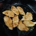 でらこ's cooksnap of when they made ささみのにんにく西京味噌バター焼き.