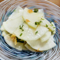 kinniko's cooksnap of when they made ★大根と大葉の梅おかか和え★.