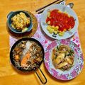 komutatata's cooksnap of when they made フライパンで簡単☆鮭ともやしの蒸し焼き.
