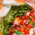 harutop's cooksnap of when they made 記念日に♡簡単可愛いブーケサラダ.
