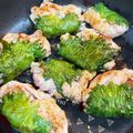 ryu☆maman's cooksnap of when they made 豚こまで節約☆豚肉の丸め焼き（みそ味）.