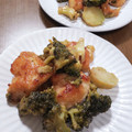 popee8's cooksnap of when they made 鶏むね肉とブロッコリーの焦がしマヨ醤油.