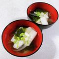 みぽぽ37's cooksnap of when they made はんぺんのすまし汁.