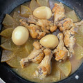 豆大臣's cooksnap of when they made 手羽元と大根と卵の酢醤油煮.