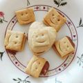 umi☆neco's cooksnap of when they made バレンタイン☆簡単チョコサンドクッキー。.