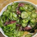 いっぺい99's cooksnap of when they made ホタルイカときゅうりの酢の物.