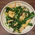 さおりん's cooksnap of when they made 水菜と油揚げのおひたし.