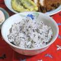 mmameco's cooksnap of when they made ☆黒ゴマごはん☆.