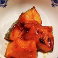 クックE04FUY☆'s cooksnap of when they made 簡単☆カボチャのみたらし照り焼き.