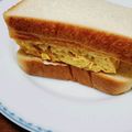 らうんじ美やお's cooksnap of when they made 宗田だし巻き卵サンド.
