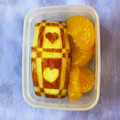 クックリン☆りんご☆'s cooksnap of when they made 簡単 キャラ弁 りんご 飾り切り①.