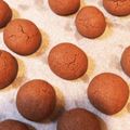 とーもにゃん's cooksnap of when they made 簡単10分！濃厚チョコのスノーボール.