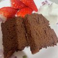 わたるんママ's cooksnap of when they made 材料2つ!!ガトーショコラ.