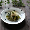まろんかふぇ's cooksnap of when they made 新玉とワカメとアボカドのゴマポンサラダ.