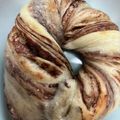 まなぱんまん's cooksnap of when they made 手作りチョコシートDEマーブルチョコパン.