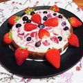 いちにこ♡'s cooksnap of when they made ＊クリスマスに＊ダブルチョコレート・チーズケーキ.