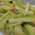 ☆su＊mo＊mo☆'s cooksnap of when they made ポリポリ食感☆セロリの浅漬け梅おかか和え.