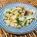 料理男子部's cooksnap of when they made やげんなんこつとエリンギの炒めもの.