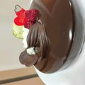 asm0826's cooksnap of when they made ラズベリーとチョコムースのホールケーキ.