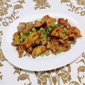 コムギ大好き's cooksnap of when they made 秋に食べたい！豚肉とさつまいもの甘酢炒め.