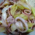 ちぃちぃぱっぱ★'s cooksnap of when they made ウマっ！いかとネギの♪ガーリック塩炒め♪.