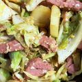 のりのすけちゃん's cooksnap of when they made スパムとキャベツとジャガイモの炒め.