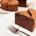 嫁ちゃん802's cooksnap of when they made 生クリーム不要！濃厚♡ガトーショコラ.