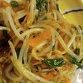 ☆ミルミル's cooksnap of when they made もやしとニンジンとニラとハムのナムル.
