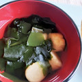 ＠ももこ's cooksnap of when they made 簡単 朝食 みょうがと 豆腐の すまし汁.