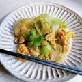 gohanちゃん's cooksnap of when they made レタス大量消費！卵と炒めるだけ♫.