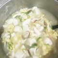 クックWJ9L7I☆'s cooksnap of when they made 5分で完成！エノキと崩し豆腐の卵スープ.