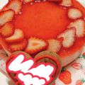 ゆうしん◎'s cooksnap of when they made ストロベリー♥ レアチーズタルト.
