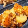 すーころん's cooksnap of when they made 鮭とじゃがいものガーリックバター炒め.