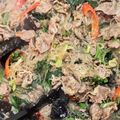えだま21's cooksnap of when they made ほうれん草と薄切り肉のチャプチェ.