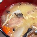 ぺぺまりな's cooksnap of when they made さばの水煮缶入り味噌汁.