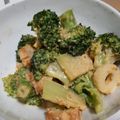 fu♪♪'s cooksnap of when they made ちくわとブロッコリーのピリ辛味噌マヨ和え.
