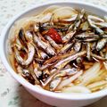 なつきばぁば's cooksnap of when they made 超かんたん！煮干（じゃこ）の南蛮漬け風.