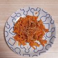 アクセル☆'s cooksnap of when they made キムチと切干大根で大根ナムル風.