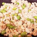 あっくん５９'s cooksnap of when they made 枝豆と豆腐の炒め物.