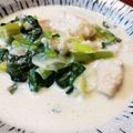 ばたみそーぱん☆'s cooksnap of when they made 簡単美味い♡鶏胸肉と小松菜のクリーム煮♡.