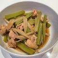 にんじんちゃん's cooksnap of when they made 若ごぼうと鶏肉の炒め煮.