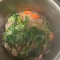 いっぺい99's cooksnap of when they made 隠し味あり♡美味しいレタス豚汁！.