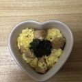 かおり♡♡♡'s cooksnap of when they made ➏　超速Ⅱ☆焼き鳥缶の卵とじ丼　➏.