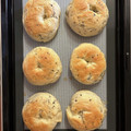 クックH6027W☆'s cooksnap of when they made 簡単☆さつまいもと胡麻のベーグル.