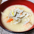 Janberry☆'s cooksnap of when they made ★紅鮭を使ったほっこり田舎風粕汁★.